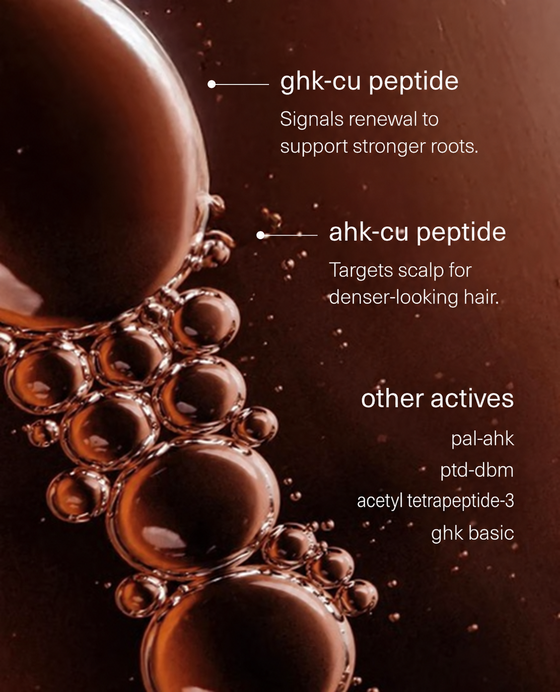 zn-thymulin/ghk-cu bloom peptide hair growth serum, 6-month supply DestinationReGen | ❤️ February