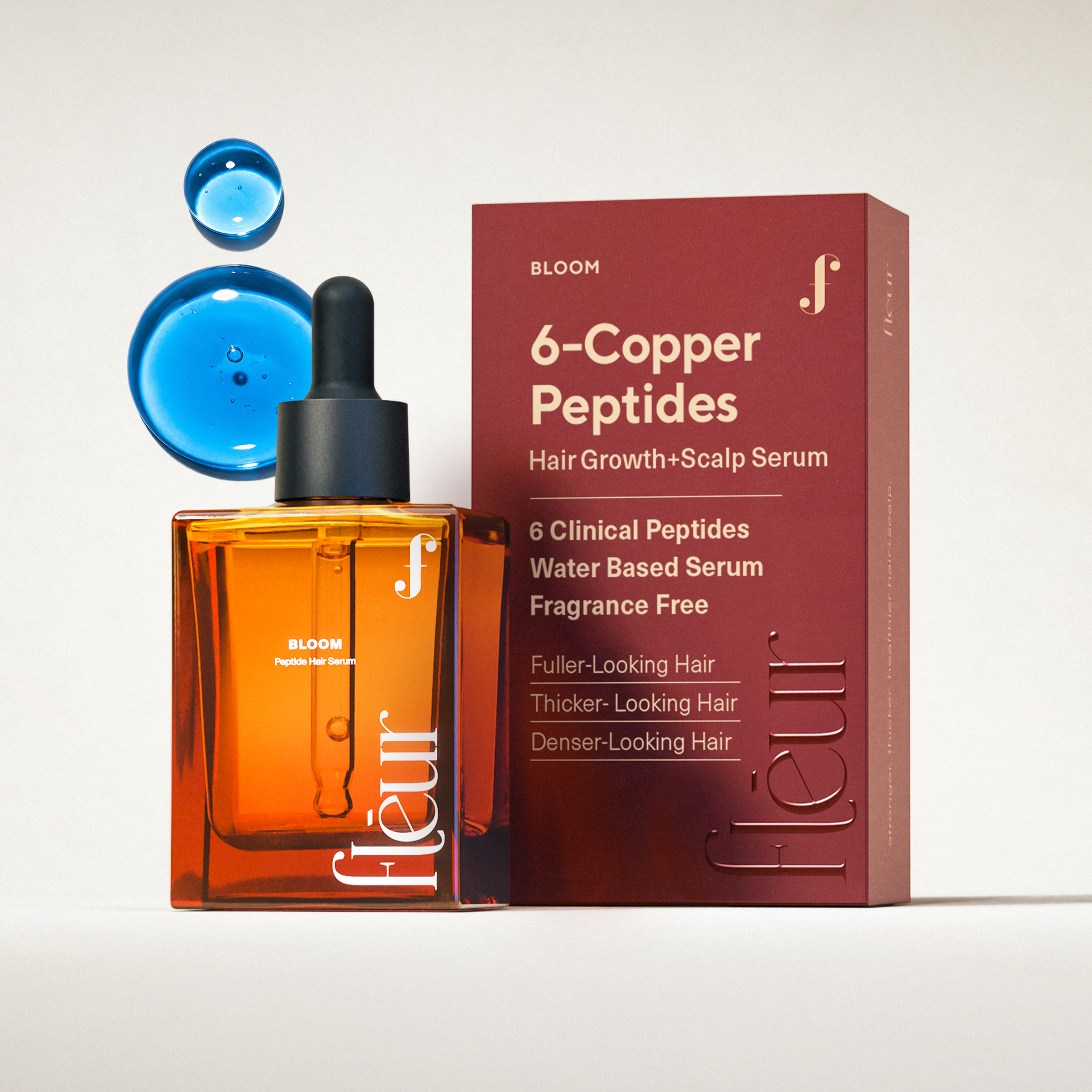 bloom peptide hair+scalp serum